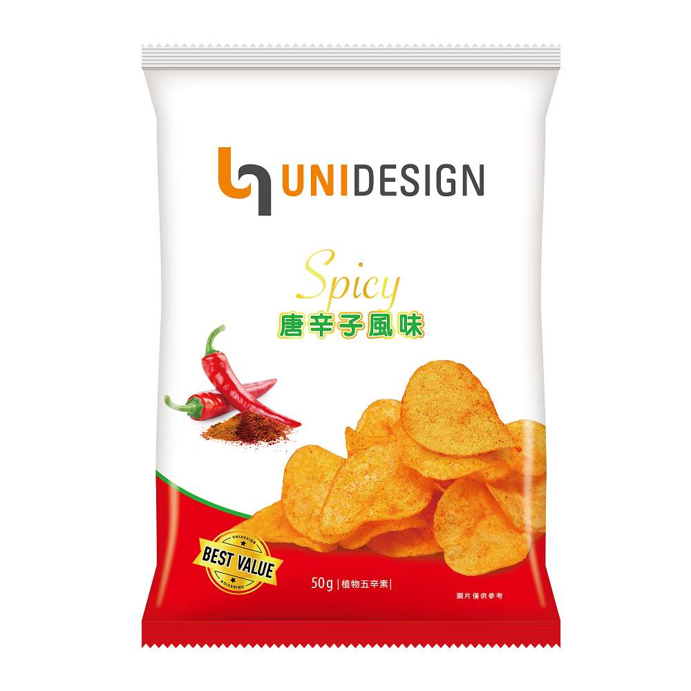 UNIDESIGN 唐辛子風味洋芋片, , large