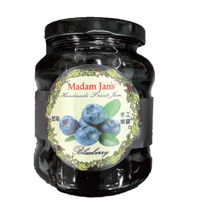 Handmade Whole Fruit Jam - Blueberry - 250g, , large