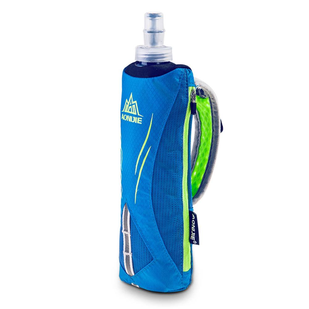 【立承生活】500ml 手持水壺包 藍色 贈500ml軟水壺, , large