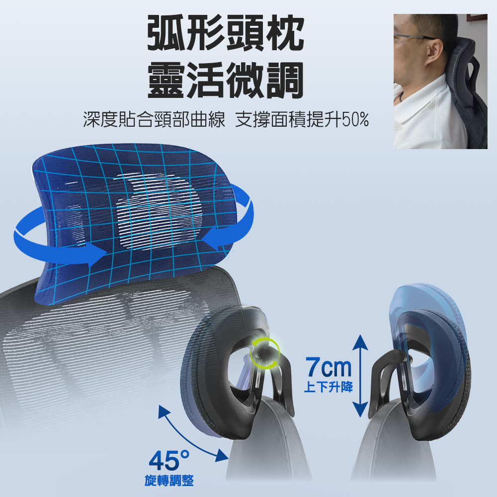【G+居家】免組裝 人體工學8D萬向軟扶手電腦椅(會議椅/辦公椅/職員椅/高背椅/升降椅/電競椅/透氣網布椅/書桌椅), , large