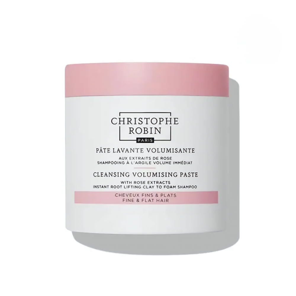 【Christophe Robin】玫瑰豐盈淨化髮泥250ml, , large