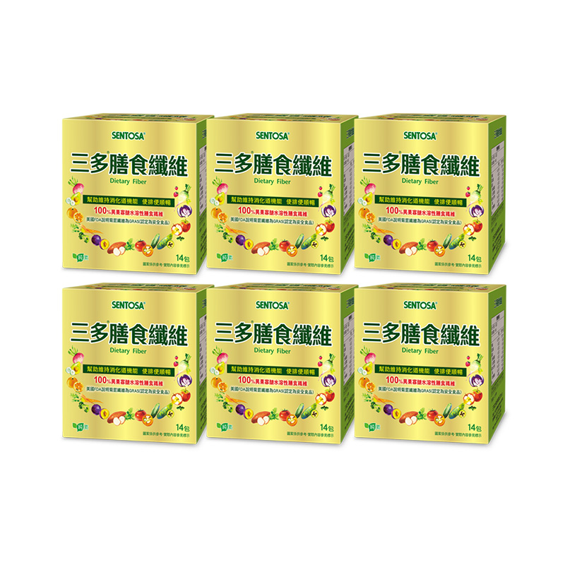 【三多士】膳食纖維粉末食品5g*14包(6盒組), , large