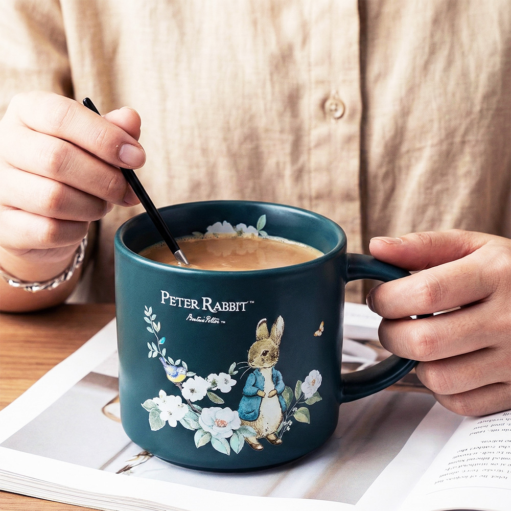 [Shifeng] Peter Rabbit Mug - Azure Blue, , large