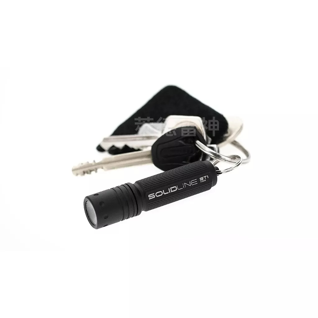 【德國Ledlenser】副品牌 SOLIDLINE ST1 航空鋁合金鑰匙圈型手電筒, , large