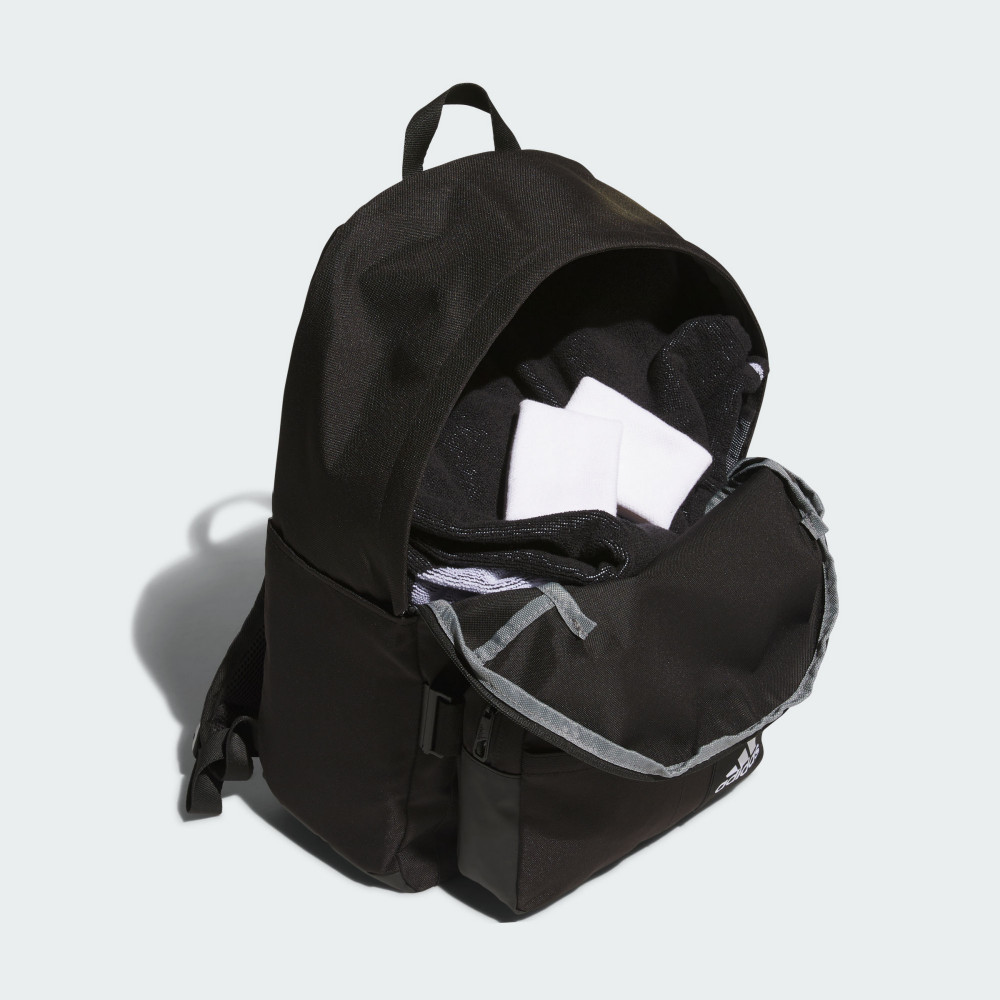 [家樂福] ADIDAS ESSENTIALS 後背包 黑  IT2044, , large