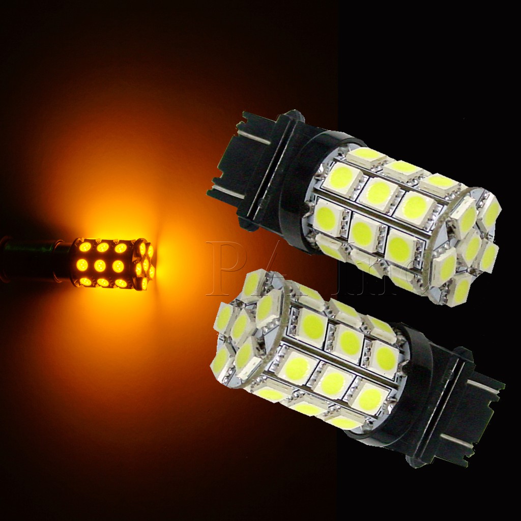 【PA LED】美規 3156 單芯 倒車燈 方向燈 煞車燈 30晶 90晶體 SMD LED 紅 黃 綠 白 紫 粉紅, , large
