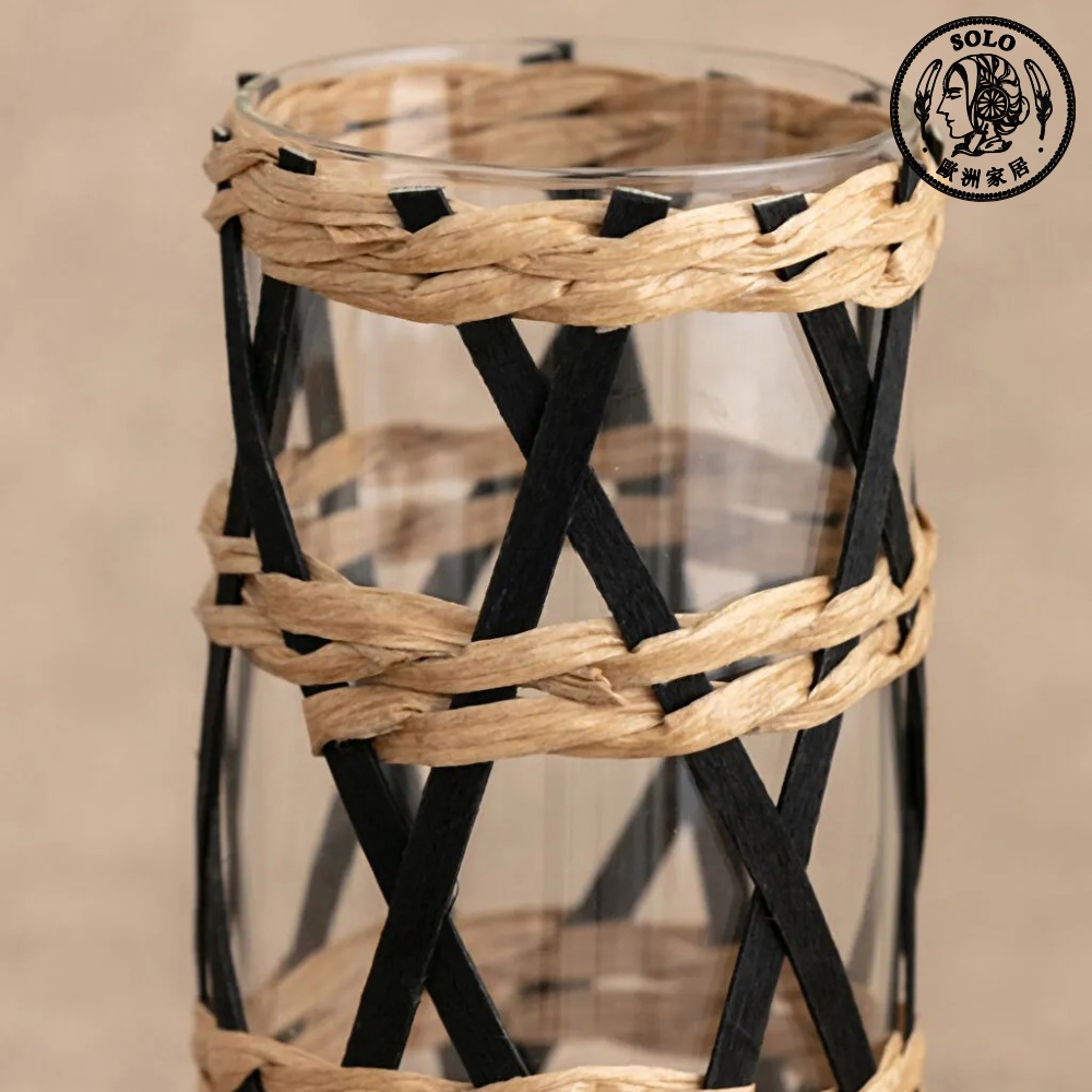 【SOLO Vintage】LCW Home 15cm Flower Vase Wine Bottle Decoration Made in Turkey, , large