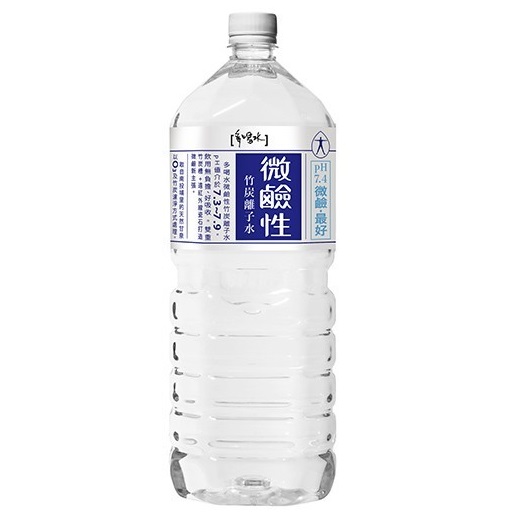 多喝水微鹼性竹炭離子水Pet2000ml, , large