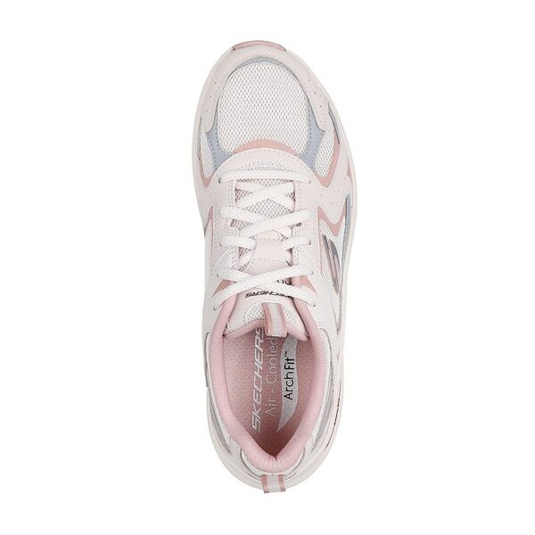 Kixpress-Skechers Arch Fit 2.0 女 運動休閒鞋 舒適 粉紅 銀 [150332PNK], , large