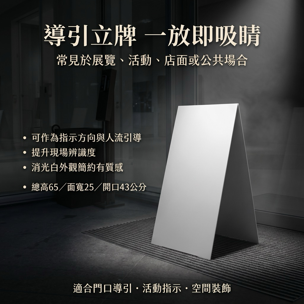 【 SHAONIANNA.TW 】A字型立牌｜店面營業時間牌｜加大三角立牌｜磁吸式招牌架｜咖啡廳 餐廳 門口展示牌, , large