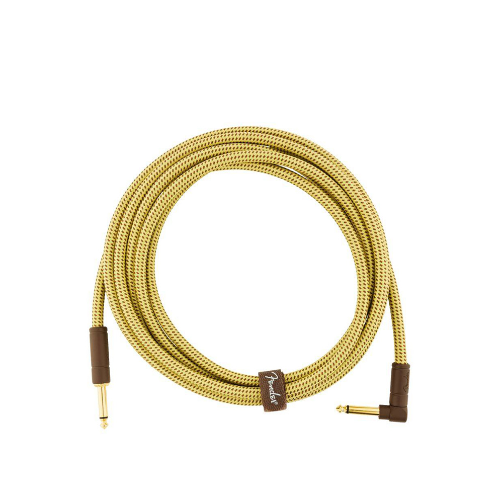 Fender Deluxe SL Tweed IL 樂器導線 15ft 黃編織款【敦煌樂器】, , large