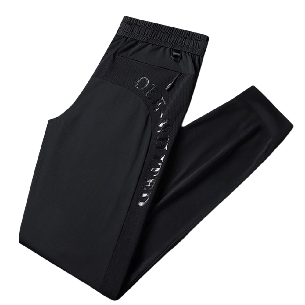 【A&R】冰絲3D剪裁輕薄透氣休閒褲 M-8XL 兩色任選, , large