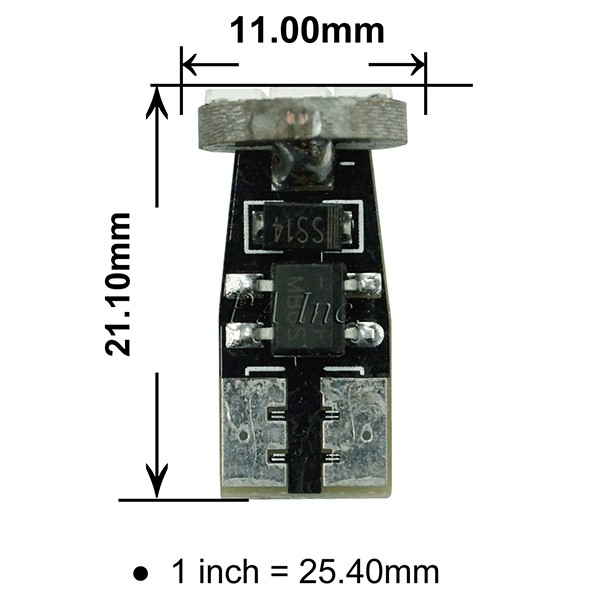 【PA LED】T10 3晶 三星 5630 SMD LED 黃光 白光 橘光 側燈 側方向燈 方向燈 小燈 定位燈, , large