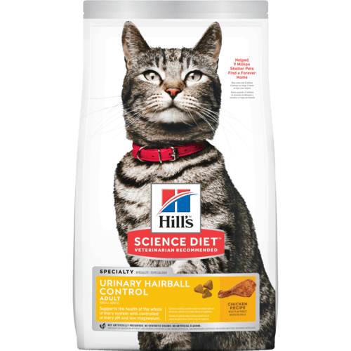 【Hills 希爾思】成貓泌尿道 毛球控制 雞肉特調食譜 1.58KG (10135), , large