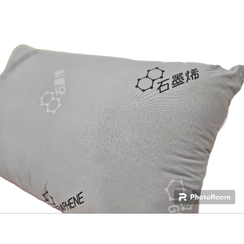 [凱美棉業] (贈枕頭套) MIT台灣製 石墨烯舒眠枕 抗菌除臭 防蟎抗菌 透氣枕頭, , large