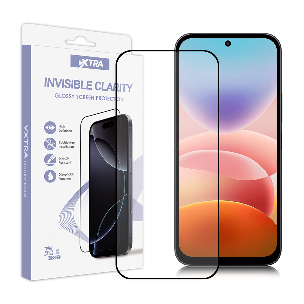 VXTRA 全膠貼合 紅米Redmi 17 5G/4G 滿版疏水疏油9H鋼化頂級玻璃貼 保護貼(黑), , large