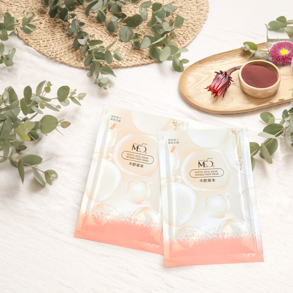 【ME5】K035 Wood Vinegar Herbal Foot Mask ( 3 piece), , large