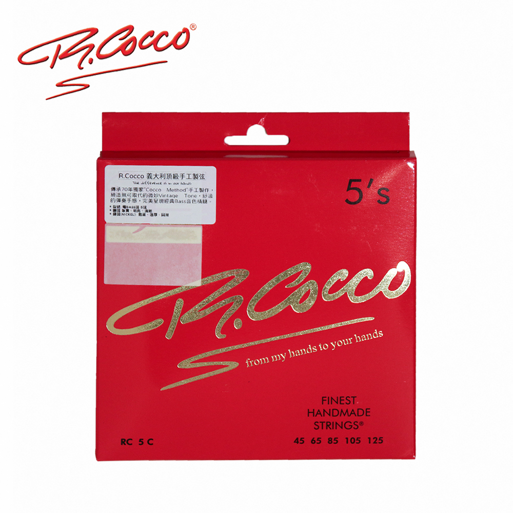 Richard Cocco RC5C-S 45-125 手工電貝斯弦 五弦【敦煌樂器】, , large