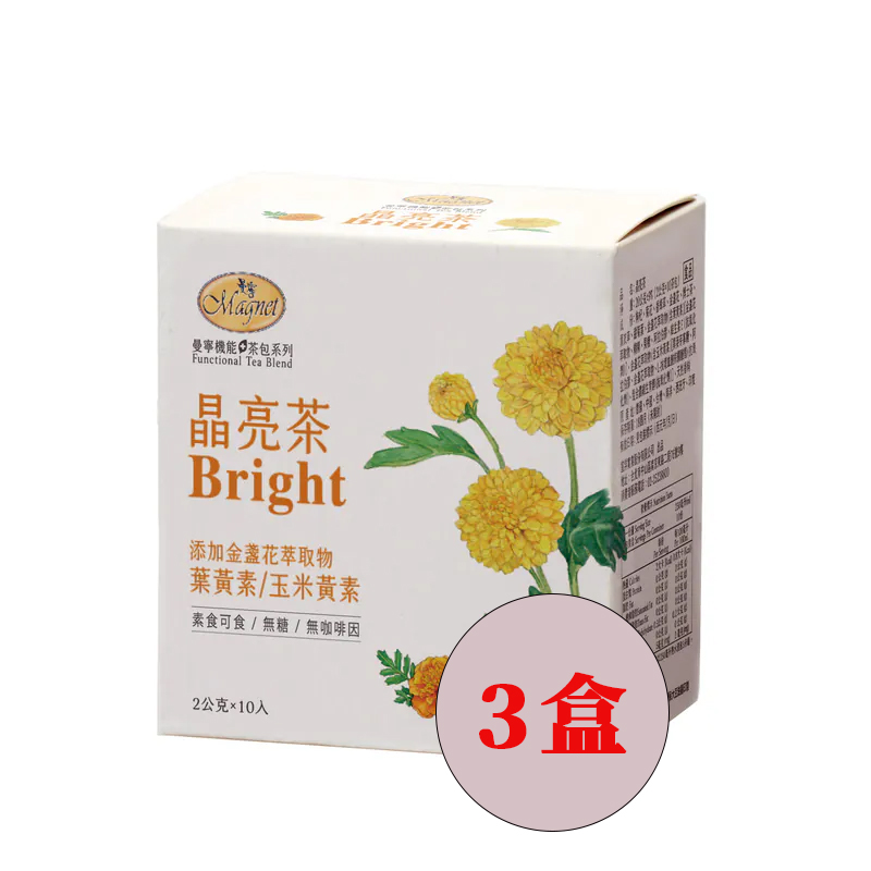 【任e購】曼寧-晶亮茶 *3盒 (10入/盒*3盒), , large