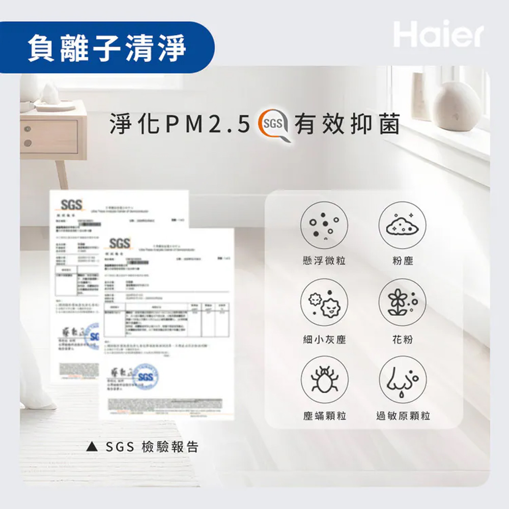 Haier 海爾 18L 一級能效 負離子清淨除濕機 H18WN, , large