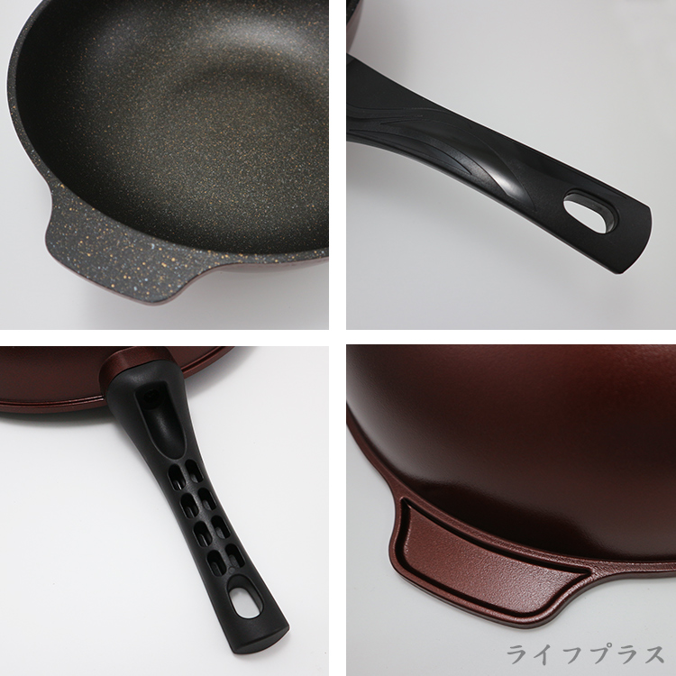 韓國天堂鳥石墨烯+鈦IH不沾炒鍋-32cm-1支, , large