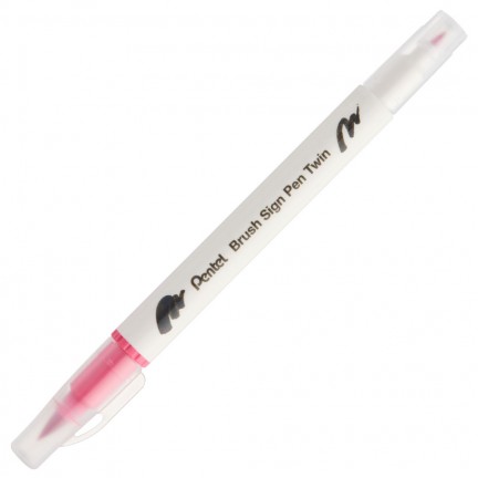 【 Pentel 飛龍 】雙頭柔繪筆 10支/盒 SESW30C   -  多款可選, , large