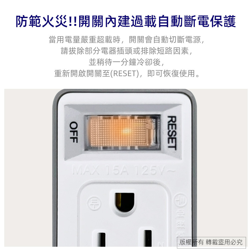 超電王1開2插(2P+3P)3轉2(過載保護) SNB634, , large