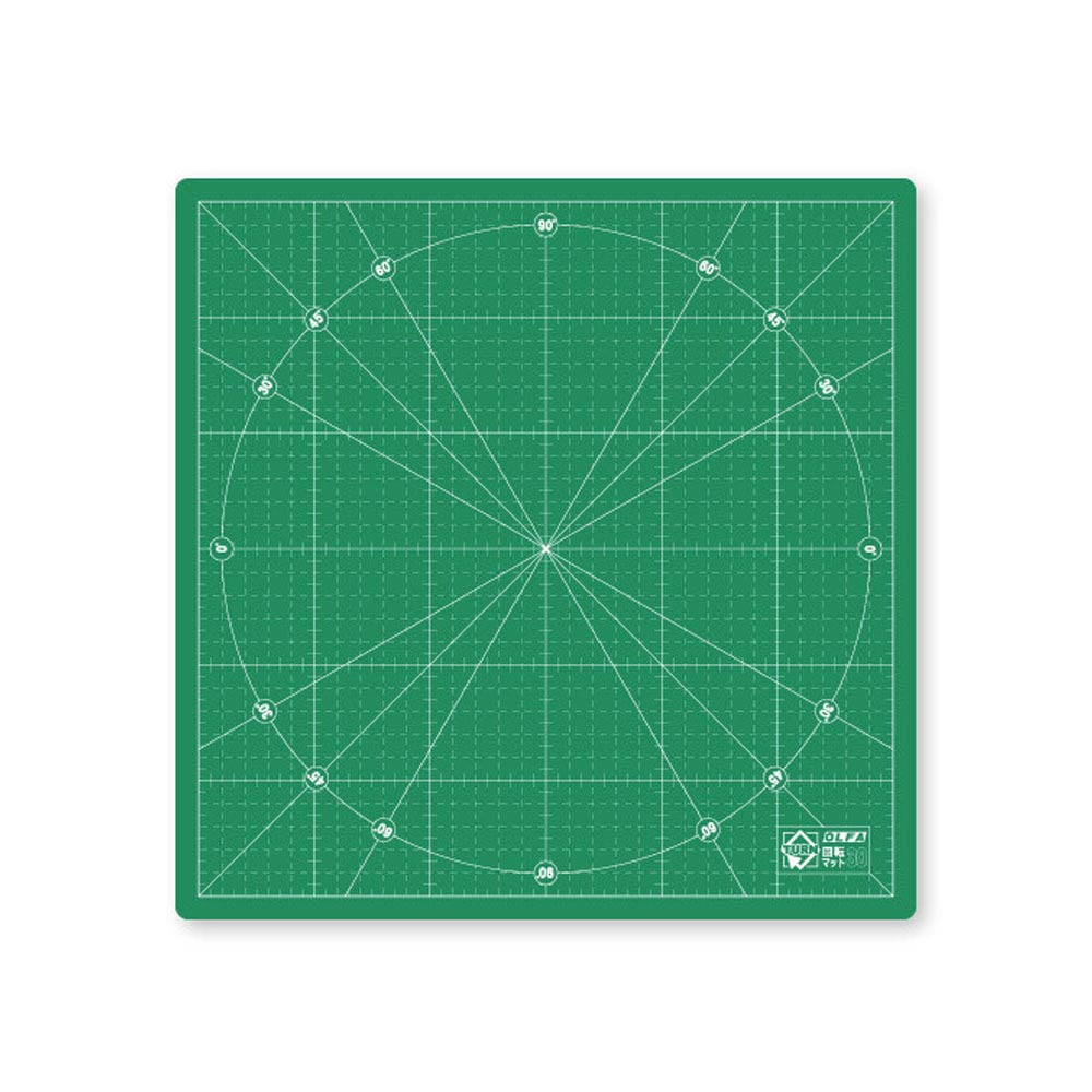 【OLFA】可旋轉式裁布墊 32cmX32cmX5.8mm /塊 RM-30X30 195B, , large