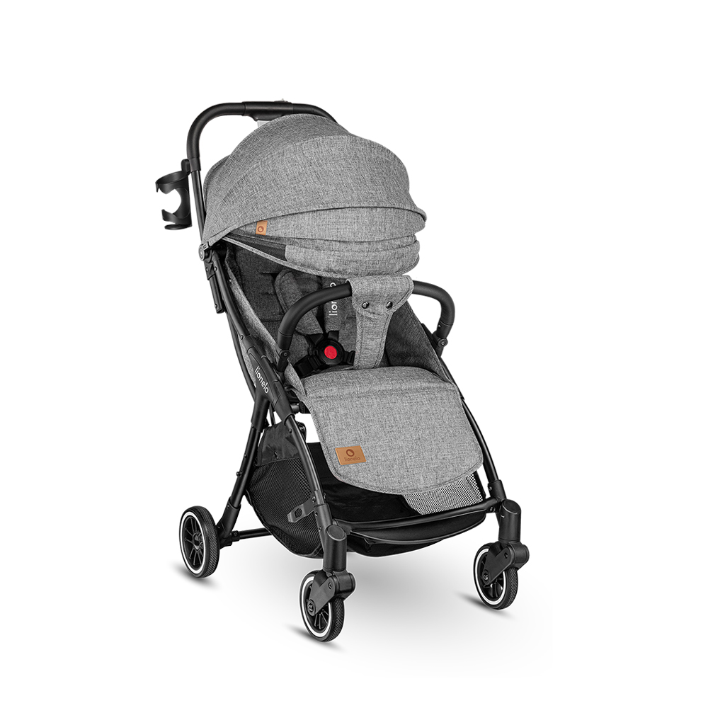 【Lionelo】瞬收型全配嬰幼兒手推車 Julie One 星潮灰 (可登機 可平躺 單向推車), , large