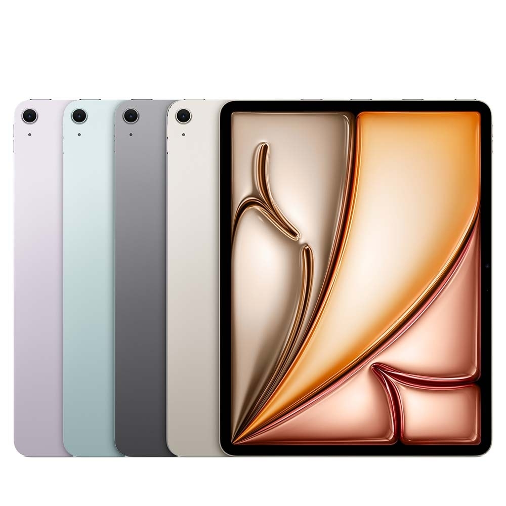 Apple iPad Air M3 256G 11吋 Wi-Fi 2025 _ 台灣公司貨 +專用 (螢幕保貼 & 背蓋), , large