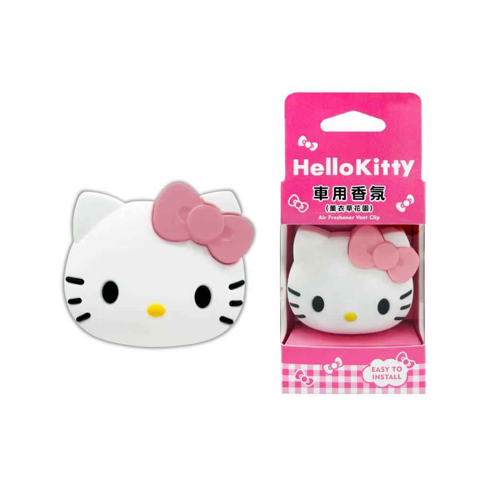 Hello Kitty 車用香氛出風口夾, , large