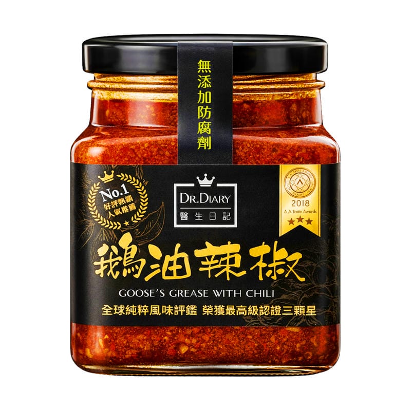 [采市]醫生日記鵝油辣椒醬350g, , large