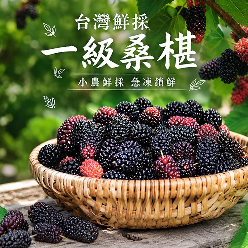 【愛上新鮮】台灣鮮採一級桑椹, , large