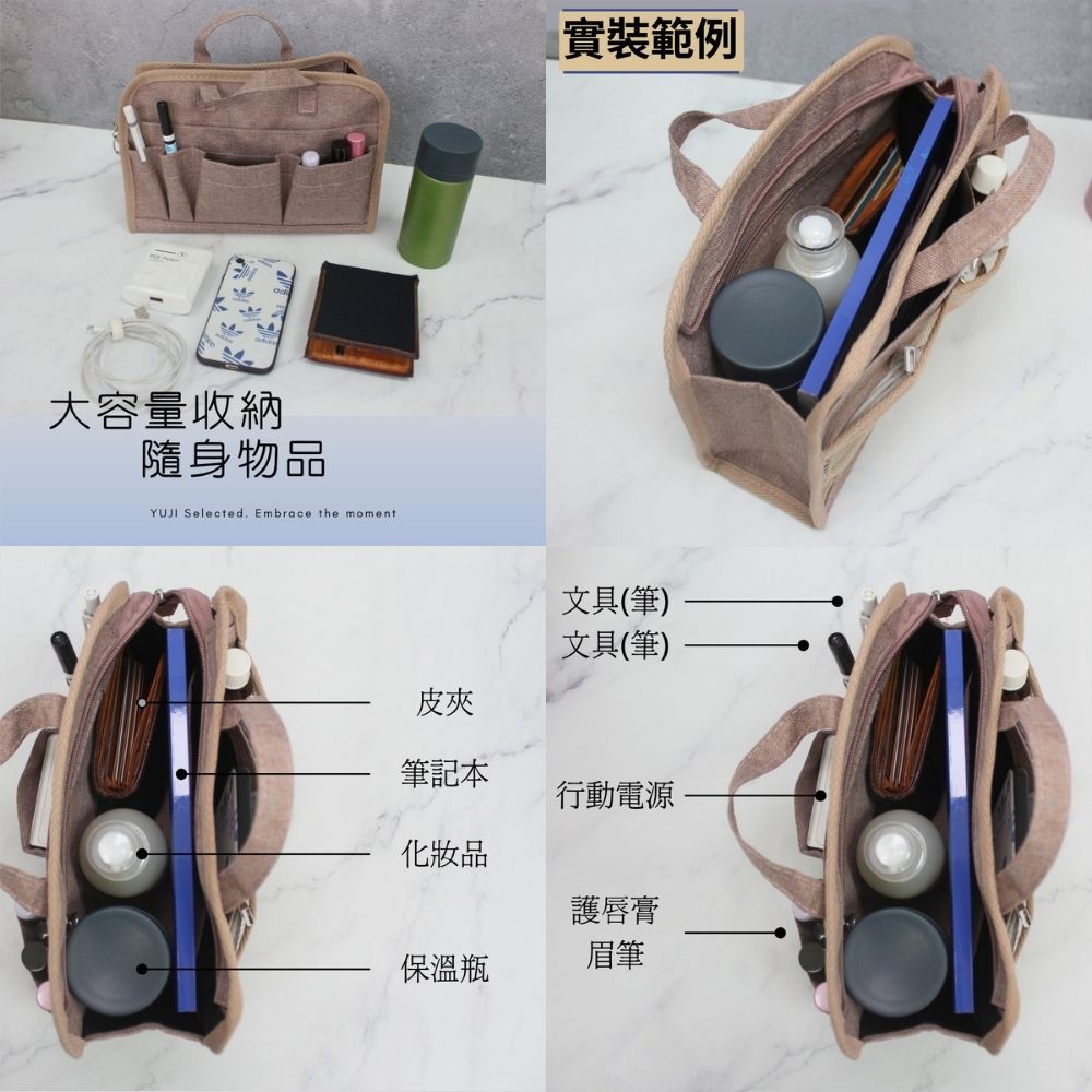 【YUNJOIN】Nylon handbag medium bag, , large