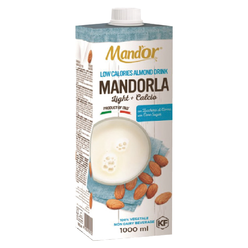 義大利 Mandor 原味減糖含鈣杏仁飲, , large
