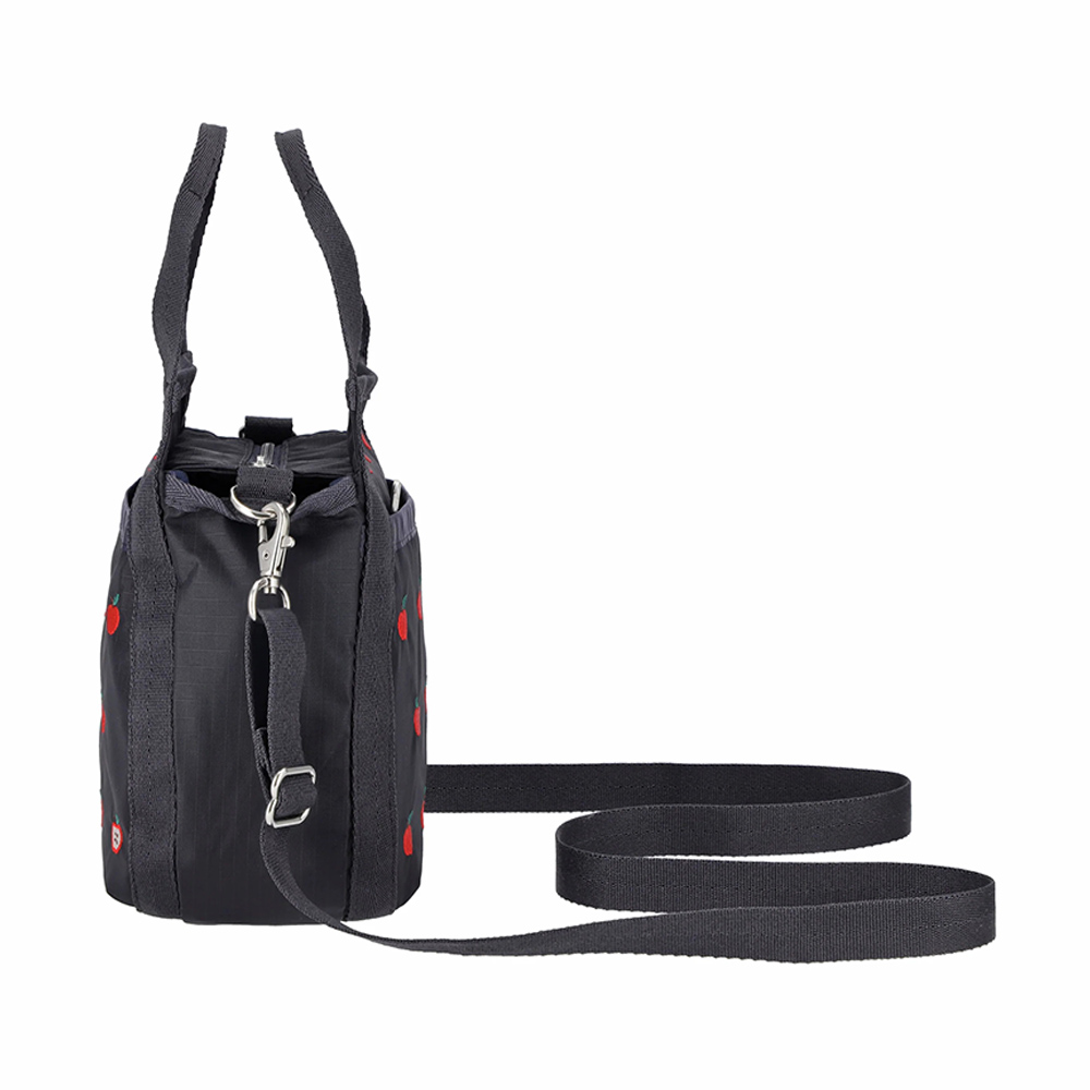 LesportsacSmall Jenni Crossbody 斜背手提水桶包 兩用包 側背包 送禮 禮物 女包(紅蘋果刺繡)L262-8056E-HG78, , large