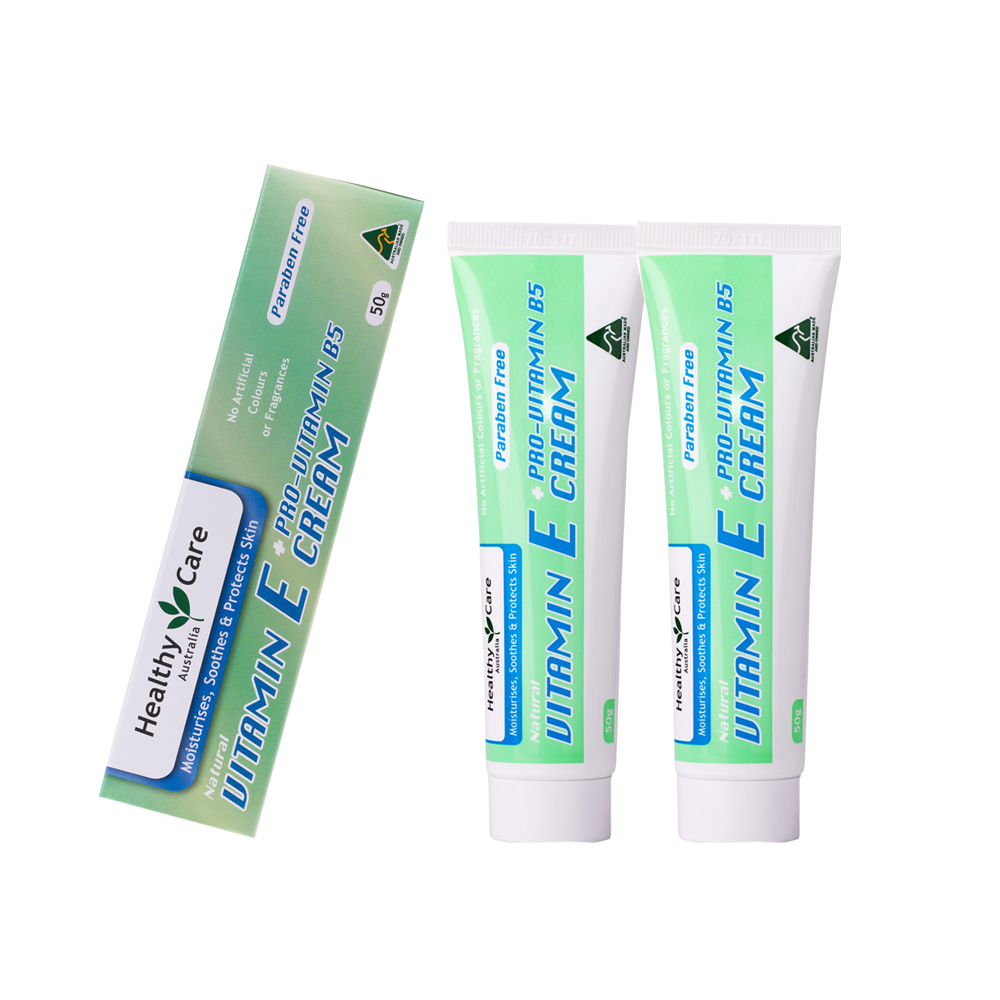 Healthy Care 維他命E霜含B5(2入組 50g/支), , large