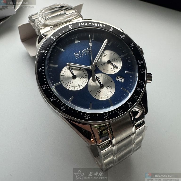 [TIMEMASTER] BOSS watch, 44mm, HB1513630, , large