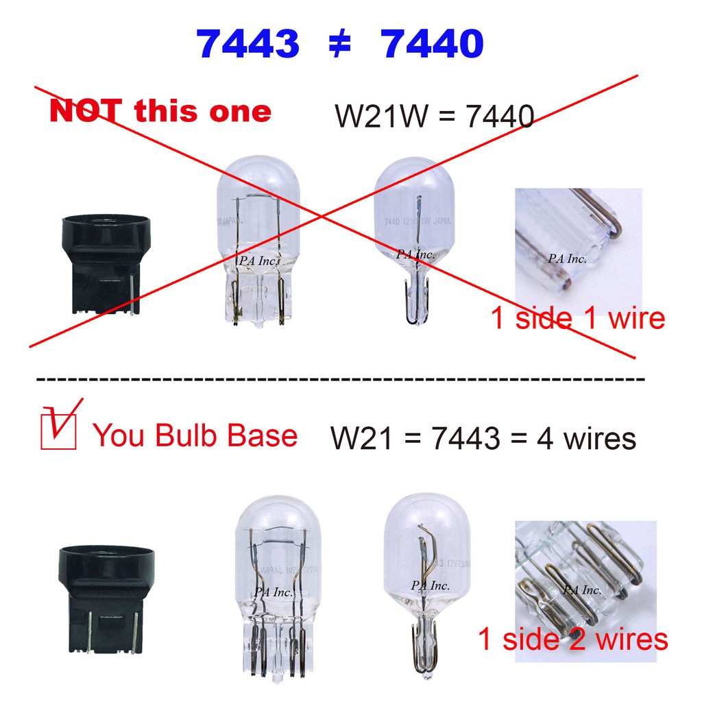 【PA LED】T20 雙芯 7443 對接式 解碼器 黃金電阻 消除 LED HID 故障燈 故障碼 警告燈 防快閃, , large