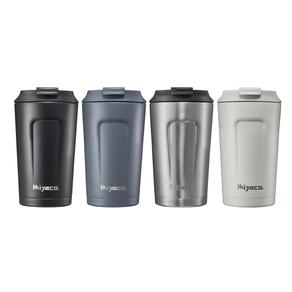 Miyaco 米雅可 品味316不鏽鋼真空咖啡隨行杯咖啡杯 不鏽鋼500ml-Leidea樂德兒, , large