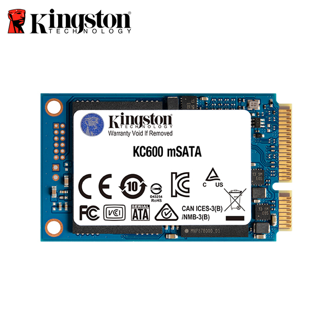 【Kingston】金士頓 2.5吋 SKC600 256G mSATA SSD 固態硬碟 公司貨, , large
