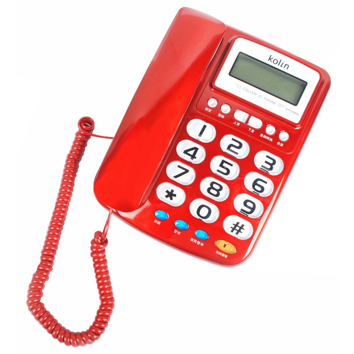 KOLIN 歌林 來電顯示有線電話機 KTP-DS002, , large