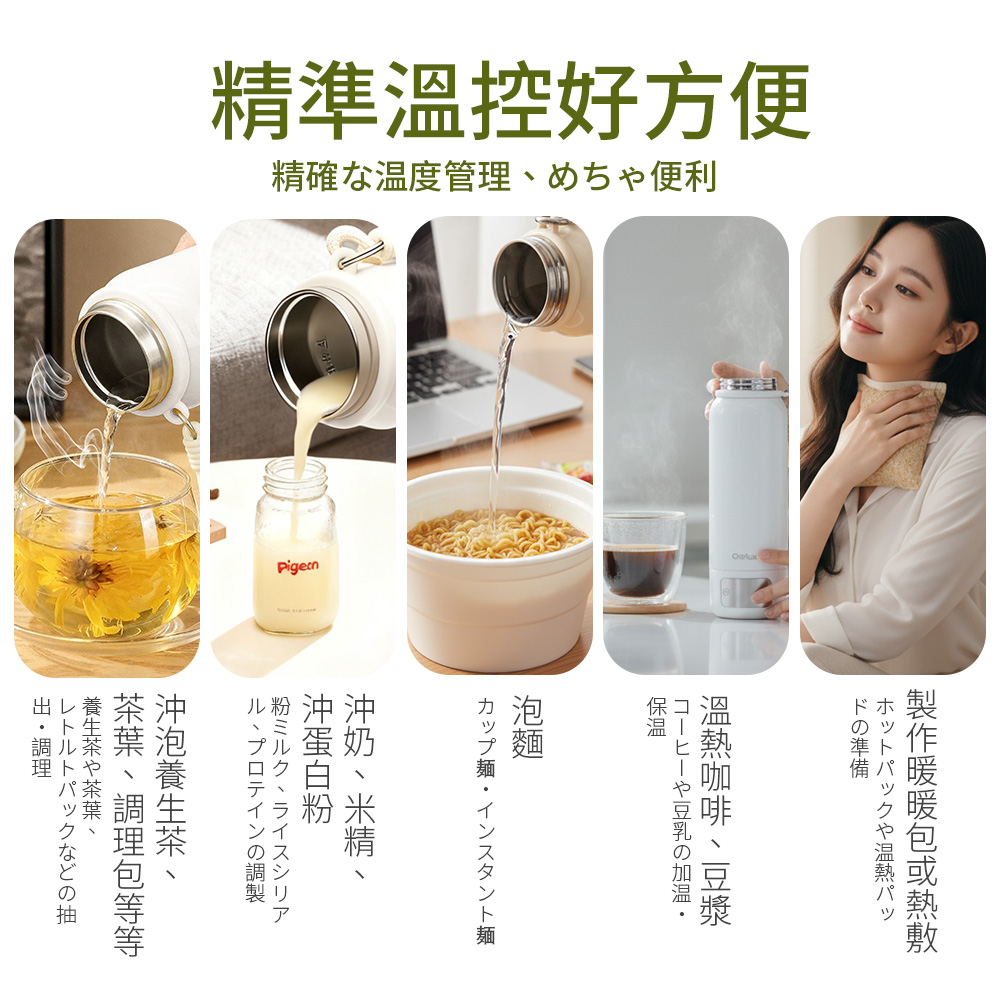 【Glolux】第三代316智慧溫控旅人瓶（TC-K500）, , large