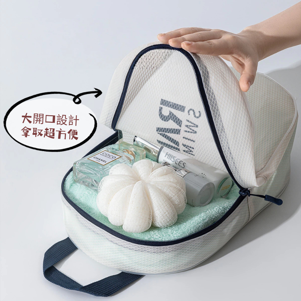 【A&R】美式防水手提化妝盥洗收納包 大款 - 8L, , large