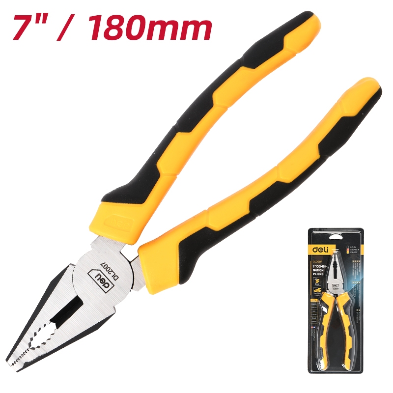 【deli tools】8" multi-function pliers upgraded Semi-Pro series, , large
