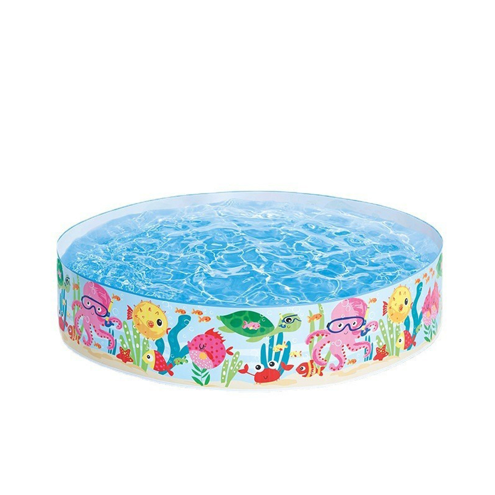 Inflatable underwater world hard plastic swimming pool paddling pool reservoir summer play pool, , large