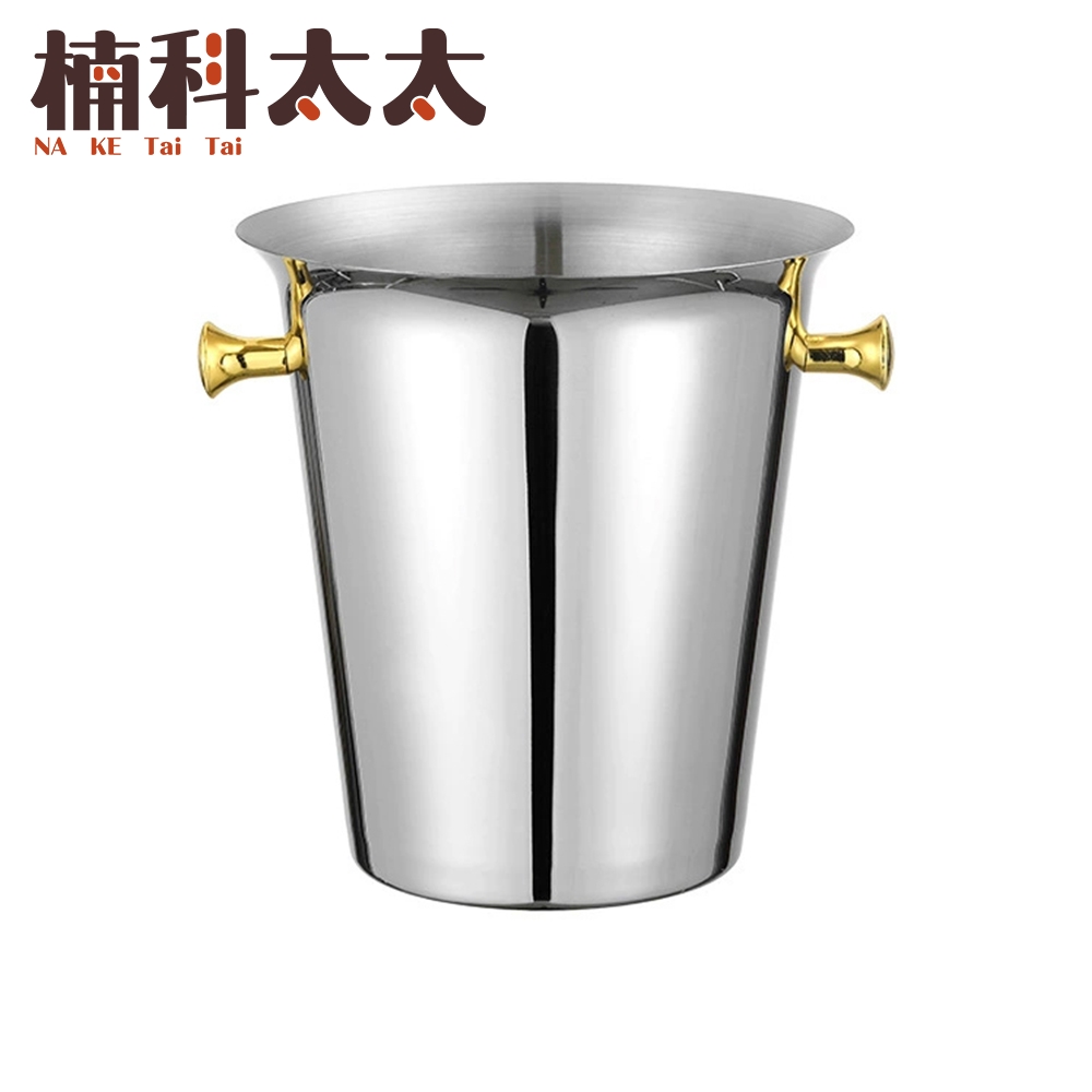 不鏽鋼冰酒桶 金把5L 618-SUSBK5LGH, , large