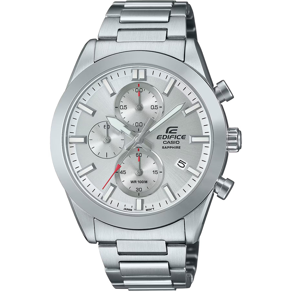 CASIO 卡西歐 EDIFICE 經典運動計時手錶 EFB-710D-7AV, , large