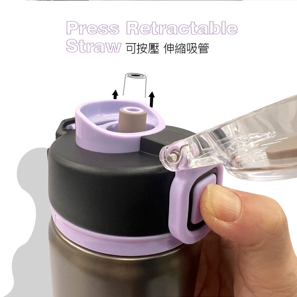 PERFECT 理想牌 晶鑽316不鏽鋼陶瓷運動彈跳杯保溫杯陶瓷杯彈蓋杯 不鏽鋼750cc-Leidea樂德兒, , large