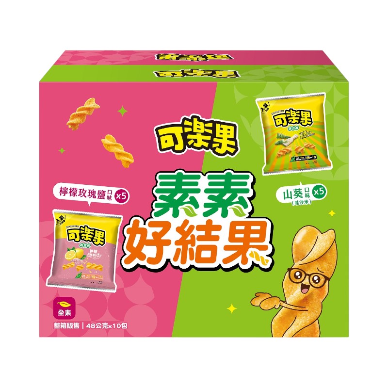 可樂果素食綜合拜拜箱48Gx10包, , large